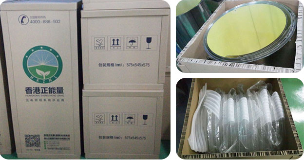 香港正能量蜂窝纸箱承载货物图 香港正能量蜂窝纸箱承载货物图