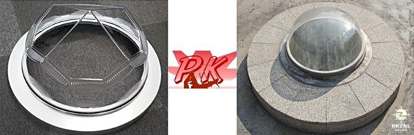 钻石形采光罩与半球形采光罩,各有所爱 钻石形采光罩与半球形采光罩,各有所爱