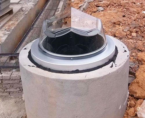 钻石形采光罩节点图 钻石形采光罩节点图